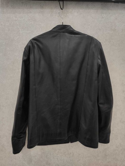 Куртка чоловіча шкіряна весна / осінь Levento Pelle leather & fur XL
