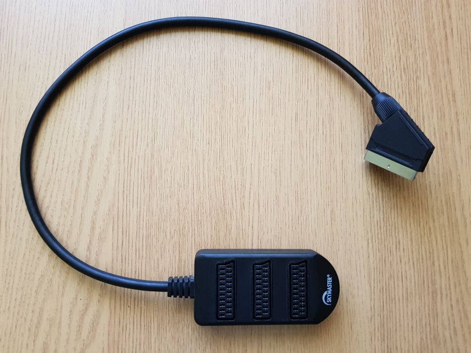 Trójnik Euro / Scart do Tv Skymaster