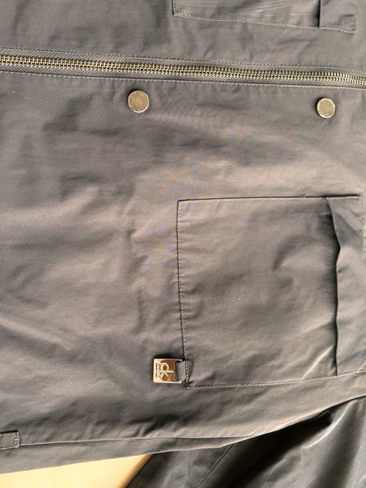 Calvin Klein granatowa męska kurtka polo wiatrówka 52 L