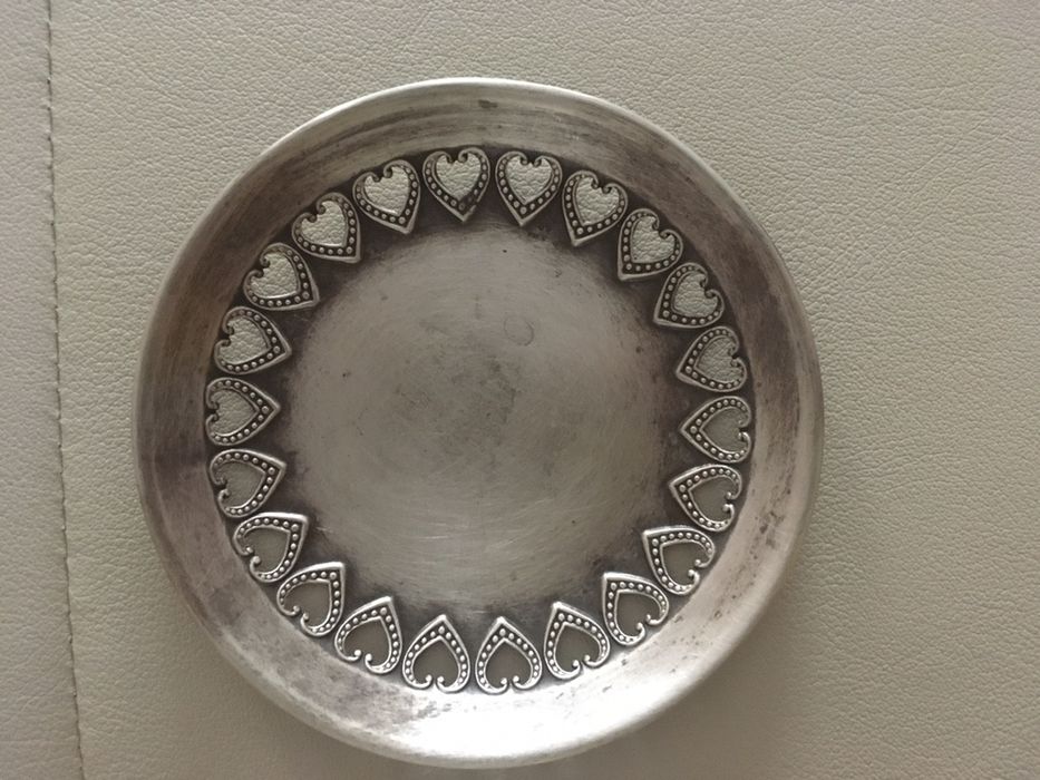 Salva em prata 10,5 diametro