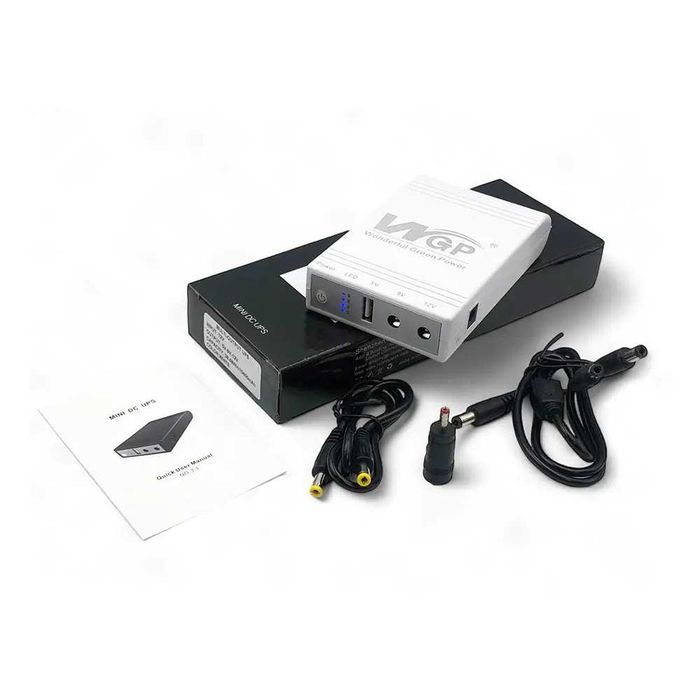 Mini ups WGP103-5912. ДБЖ для роутера/ip-камери. 10400mAh