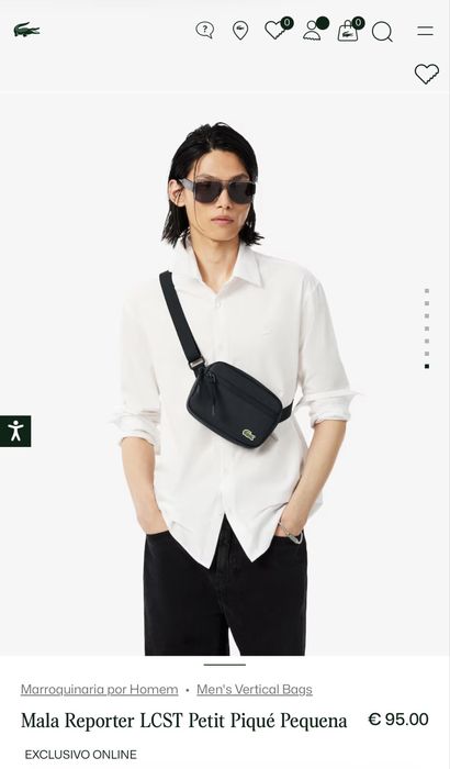 Bolsa lacoste reporter petit