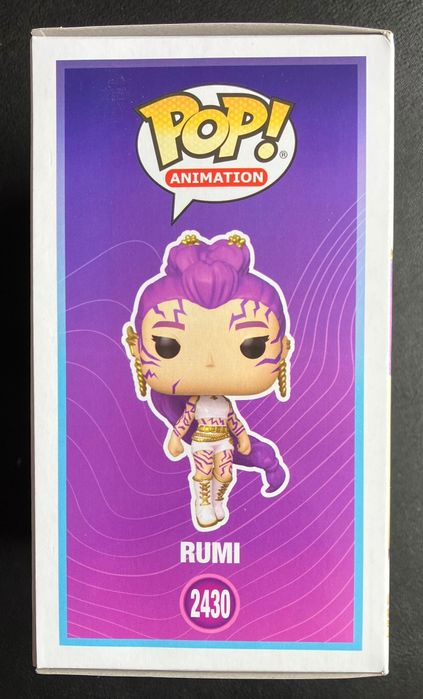 Funko Pop K Pop Demon Hunters Rumi 2430  limited Glow Chase Edition