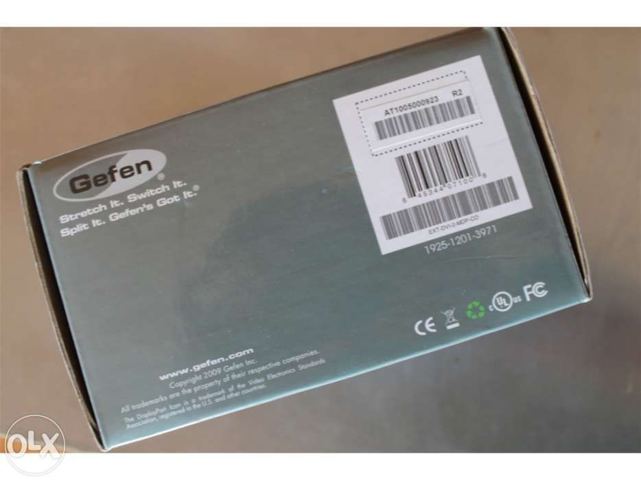 Gefen dvi - mini displayport (used to connect macbook to Apple Cinema64584271318401123