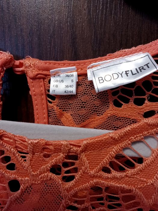 Sukienka łososiowa Bonprix 36/38