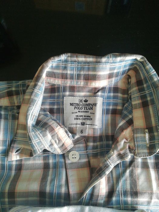 Camisas Metro e Zippy 6 anos