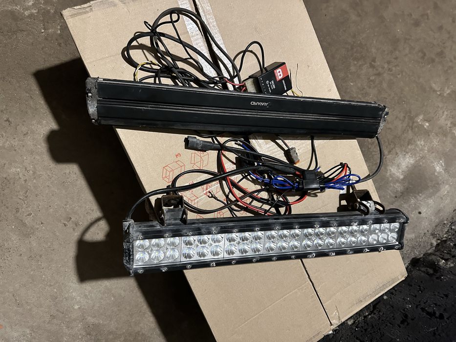 Світодіодна LED балка під номер