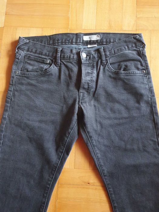 Spodnie H&M Jeansowe Drain Super Slim 33x34