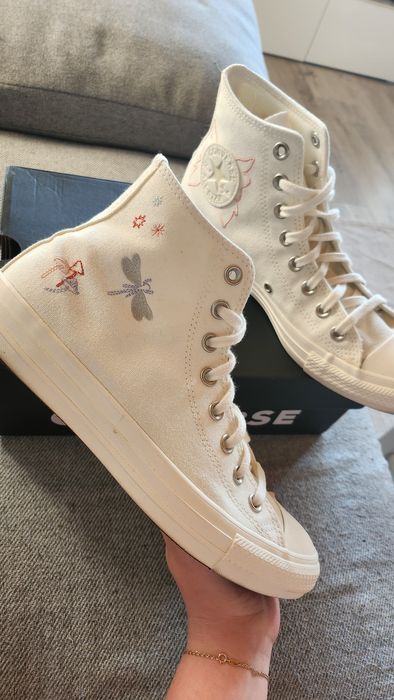 Converse długie trampki