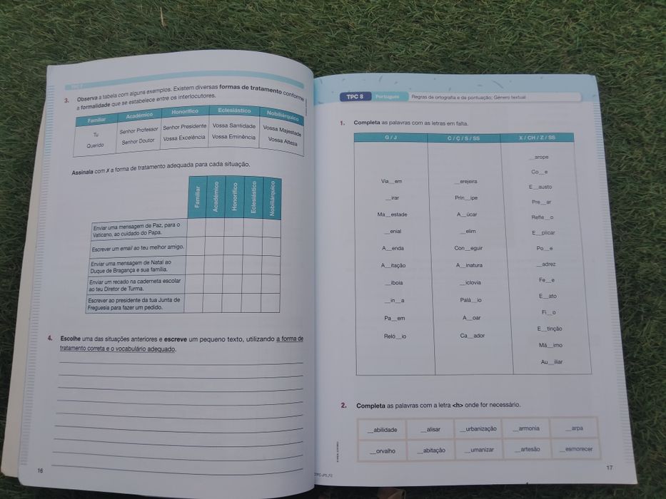 5º ano - TPC 5 - livro de apoio ao estudo