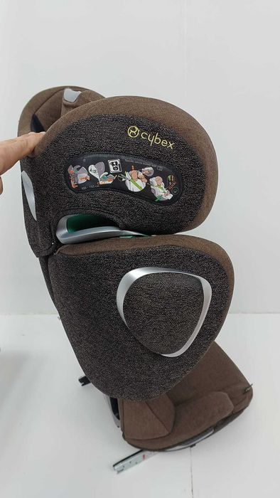 Fotelik samochodowy Cybex Solution Z I-Fix od 15 kg - Khaki Green Plus STAN PERFEKCYJNY