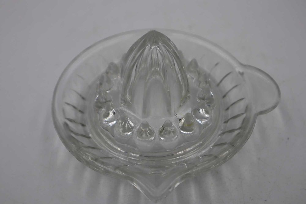 Zabytkowa szklana wyciskarka do cytrusów b080535