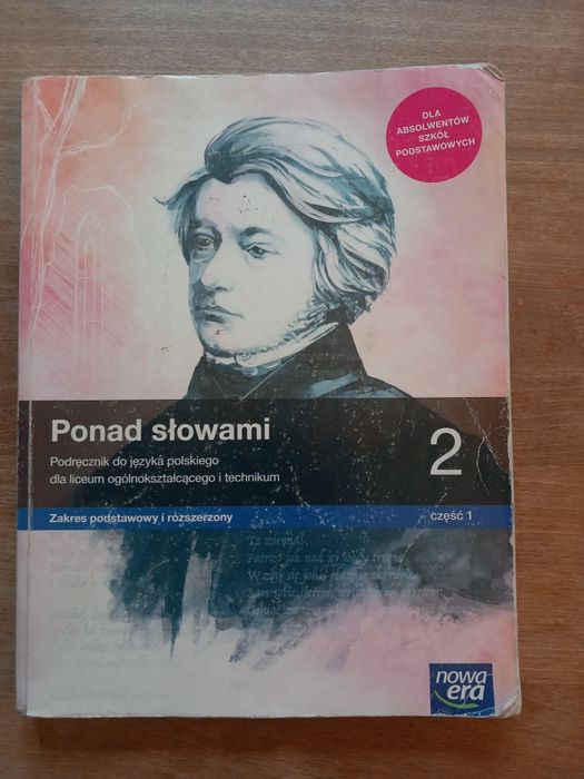 Podrecznik Ponad słowami 2 część 1 do liceum i technikum