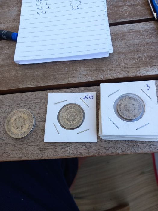 Moedas prata moçambique