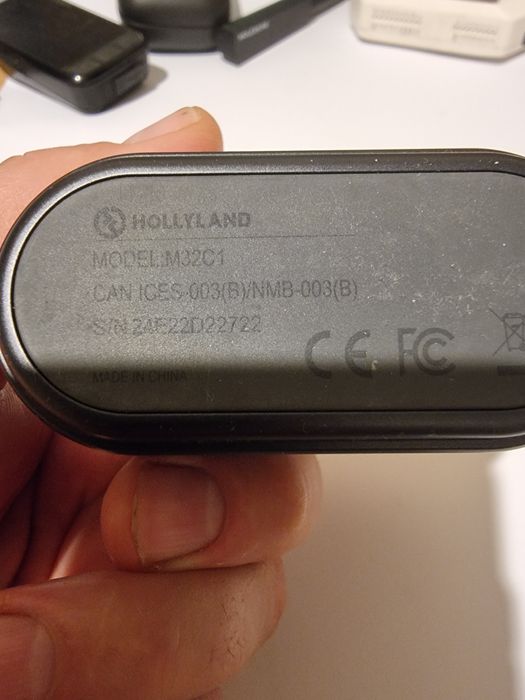 Bezprzewodowy mikrofon Hollyland LARK M2S Duo Lavalier ze złączem USB-