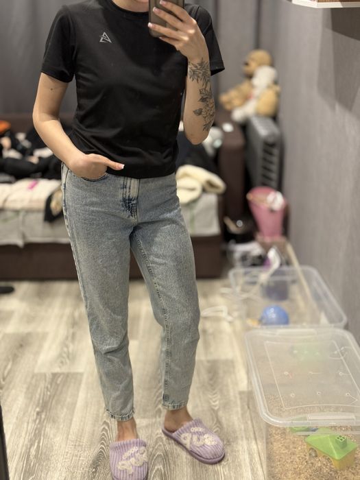 Джинси МОМ.