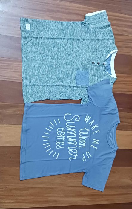 Conjunto de 11 t-shirts para criança - 7/8 anos