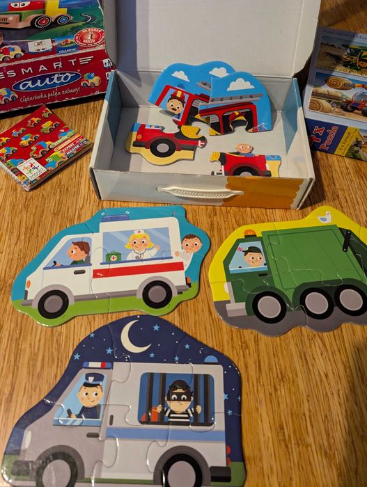 Gry Smart games, Pucio pierwsze zabawy 1+, puzzle 2+, 4+ memorki