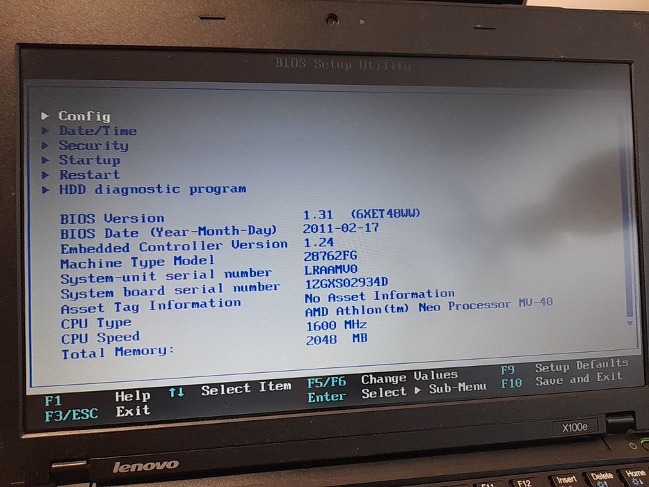 Thinkpad x100e sprawny bez klapki(nie chromebook!!)