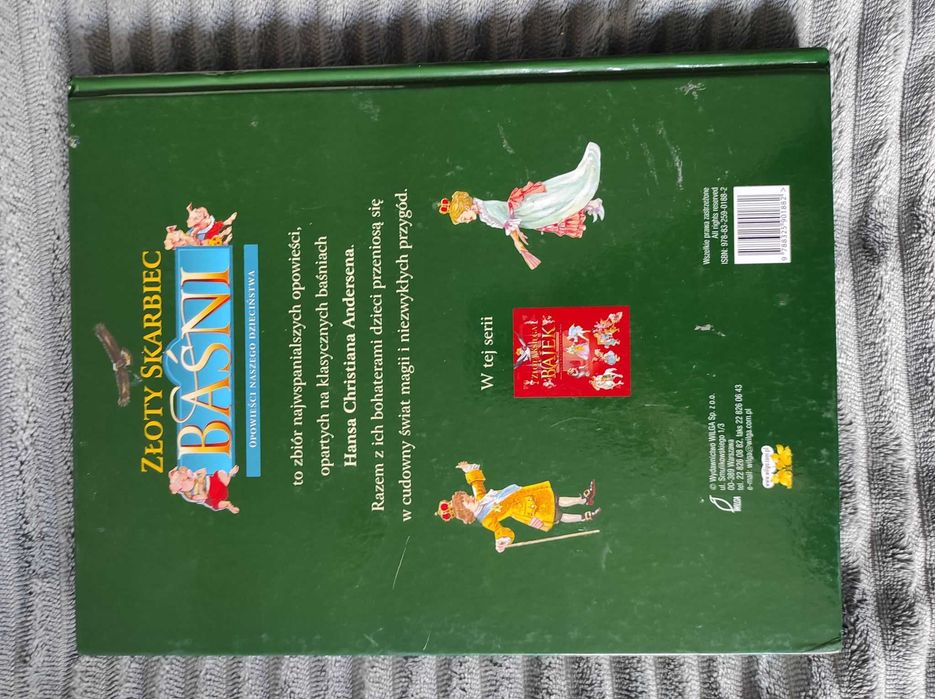 książka Złoty Skarbiec Baśni opowieści naszego dzieciństwa