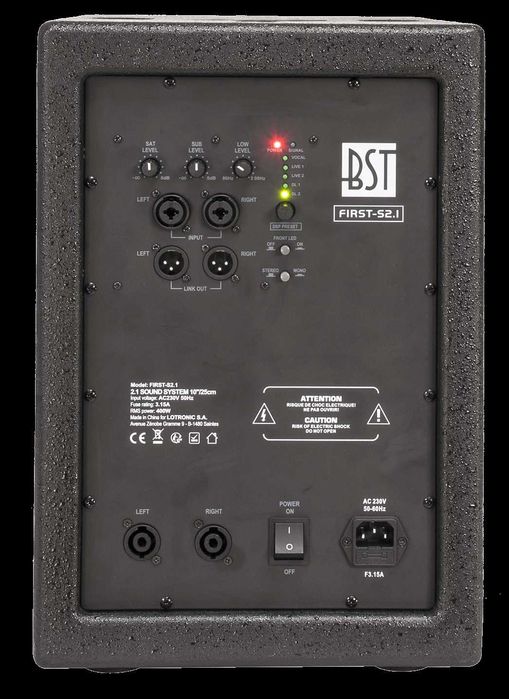 BST PRO BI-AMPLIFIED SOUND SYSTEM - 1120W, 5-Star Quality - PROMOTION64297468485507124