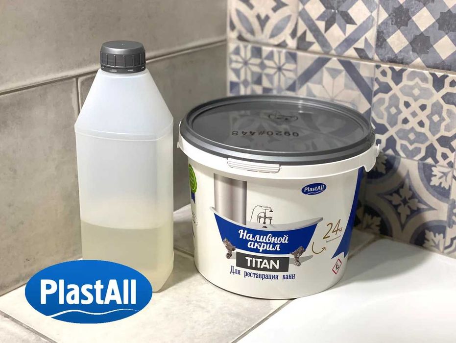 Наливний акрил Plastall