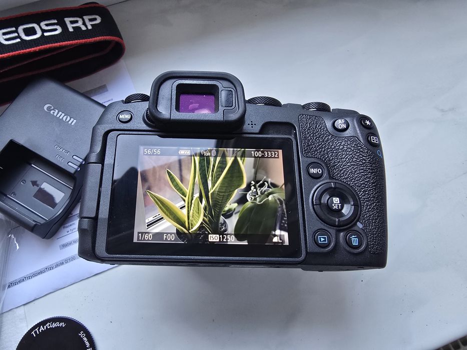 Canon RP + TTARTISAN RF 50mm F2,  Gwarancja