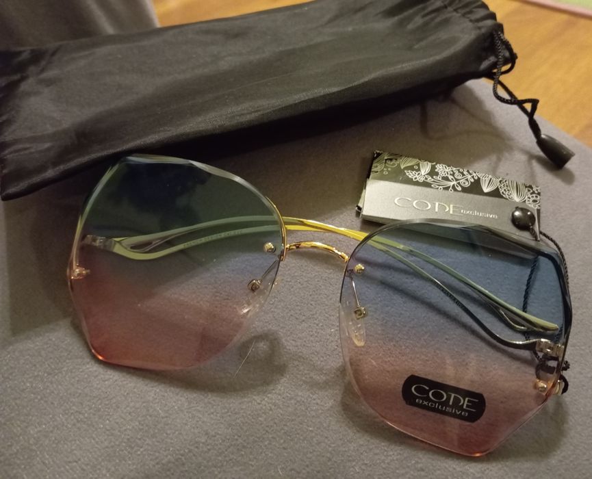 Okulary damskie przeciwsłoneczne Code Nowe