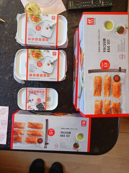 produkty z systemu pakowania próżniowego Zwilling Fresh & Save,