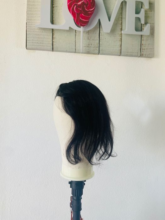 Cabelo humano Cobre Topo com tic tac