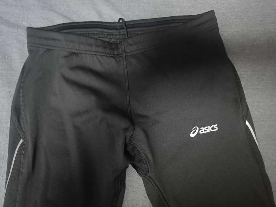 Czarne Legginsy Asics