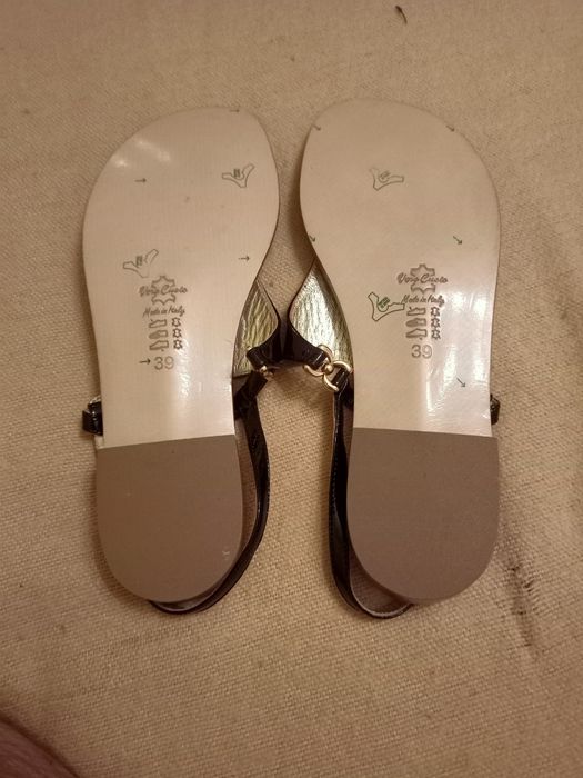 NOWE Sandały firmy VERO CEUOIO made in italy roz. eu 39 warto!!