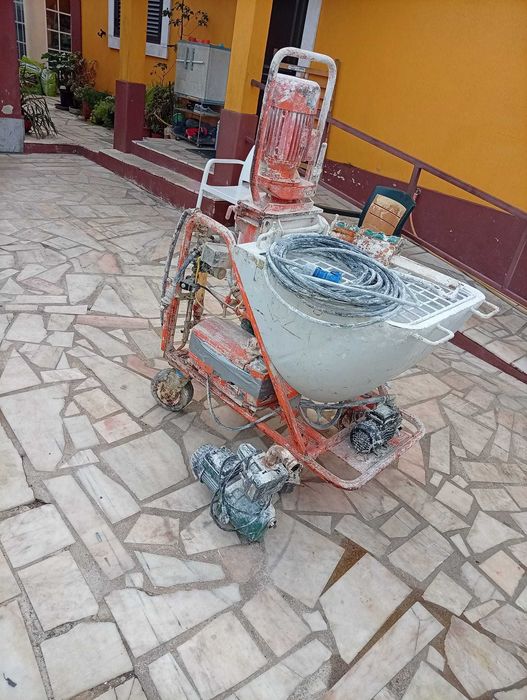 Máquina de projetar estuque