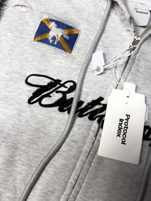 Худі Protocol Index худи protocol index zip hoodie grailz project g/r grey archive opium M L