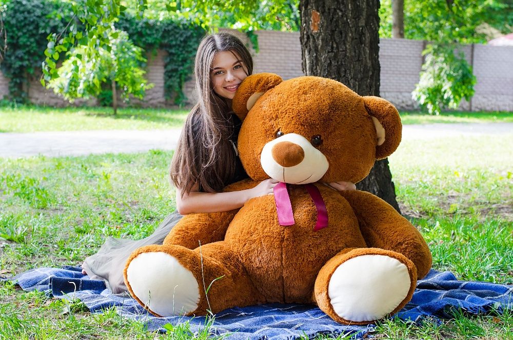 Великий плюшевий ведмедик Томмі 150см!