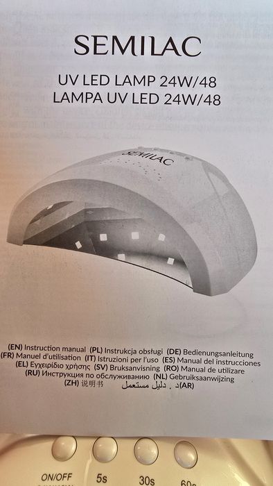 Lampa UV semilac