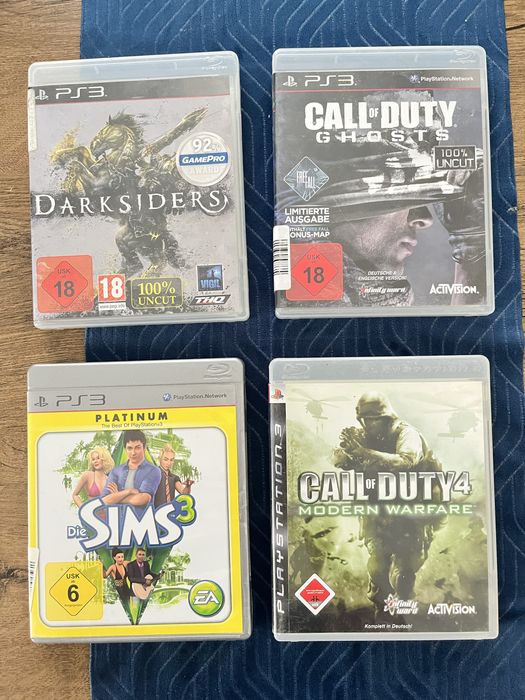 Zestaw gier PS3.