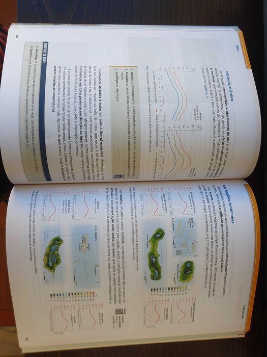 Livro Escolar Geografia A - 10 Ano NOVO