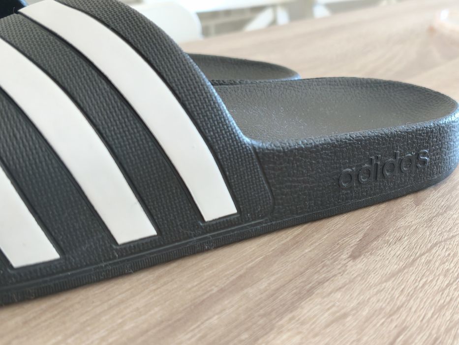 Klapki gumowe czarne Adidas rozm 42 nowe