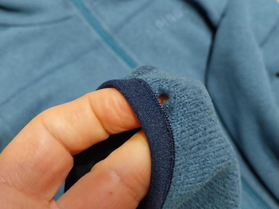 Bluza męska Alpinus Polarowa Barbiano Niebieska S (693-067) Przecena