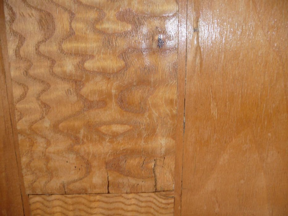 Панно настенное шпон дерево СССР негритянка 54,5х26х1 см