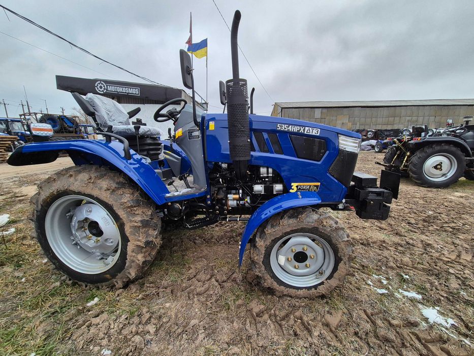 Трактор ДТЗ 5354 НРХ Новый кузов Синий цвет Доставка без предоплаты