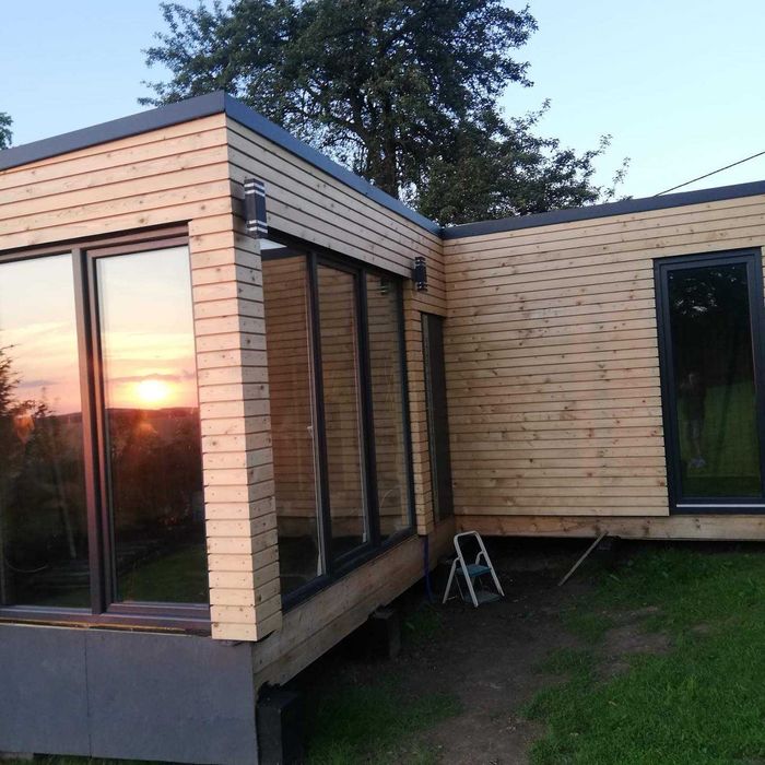 Deska elewacyjna ROMB/Duo romb 28x148 lamele, podbitka, LAMELE