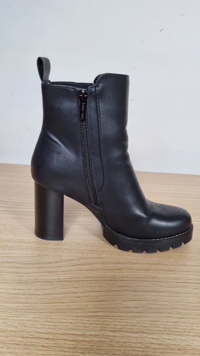 Buty Botki Jenny Fairy czarne na obcasie