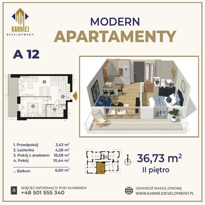 Nowe mieszkanie Gołdap - Apartamenty Modern ul. Partyzantów