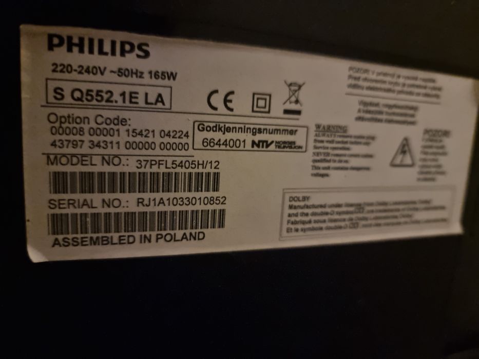 Telewizor Philips 37 cali