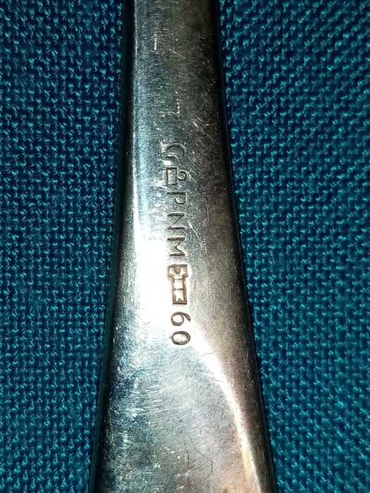 Posrebrzane sztućce powojenne