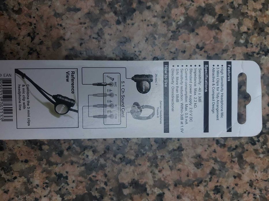 Microfone com jack