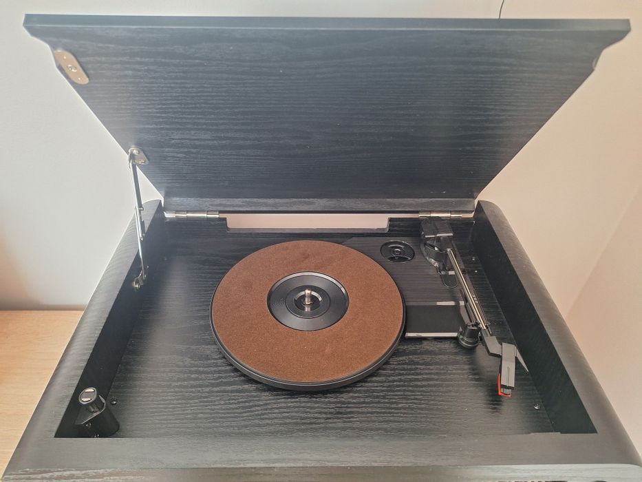 Gramofon MUSE MT-115 DAB Bluetooth USB Drewno