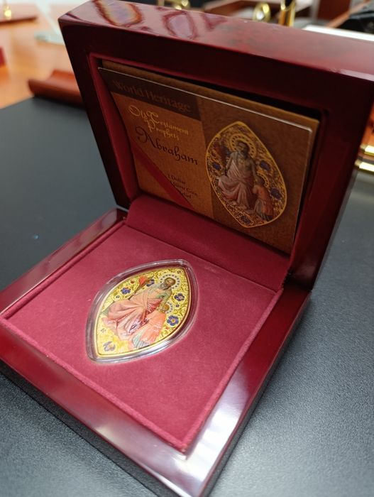 Інвестиційна, колекційна монета " Авраам" СРІБЛО. Сертифікат.